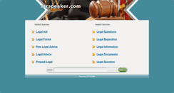 Desktop Screenshot of mrspeaker.com